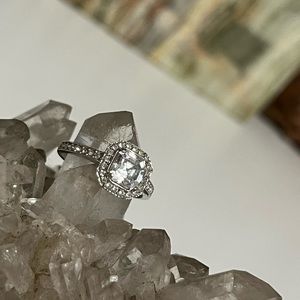 Swarovski Cubic Zirconium Size 6 Ring